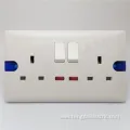 Wall Light Switch Socket 3 Gang 2 Way